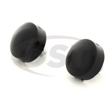 Energy Suspn 2 Outside Diameter 1 Long Black Polyurethane Set Of 2 9.9116R